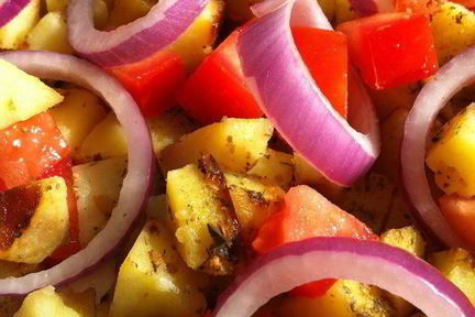 Простой картофельный салат