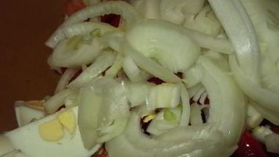 теплый картофельный салат