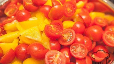 легкий овощной салат