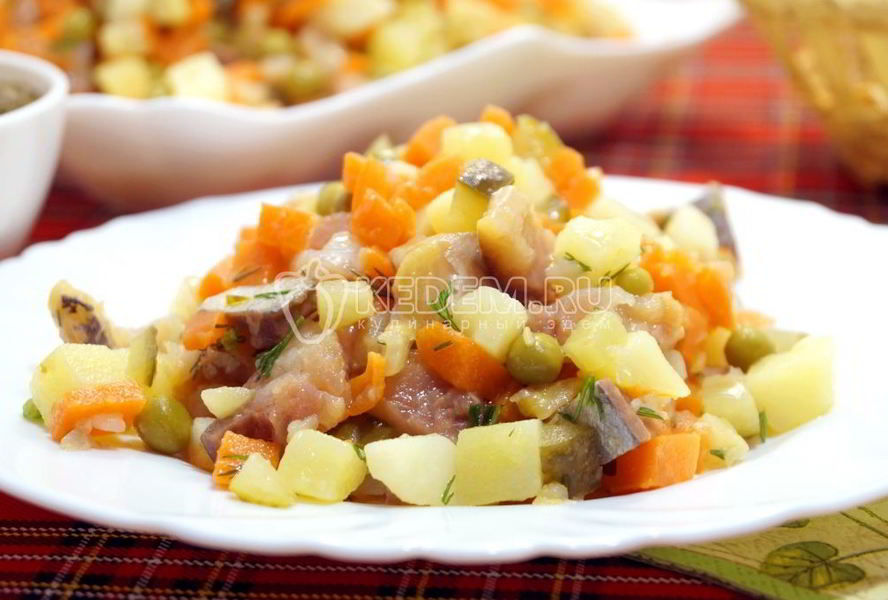 Постный Оливье