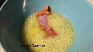 салат оливье в картофельных бочонках