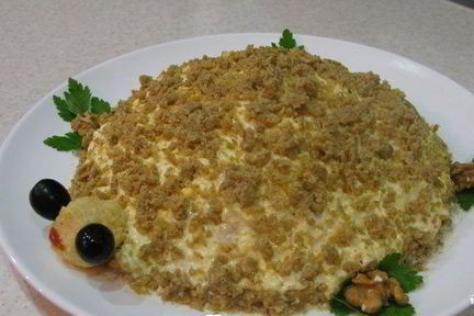 Салат Черепашка