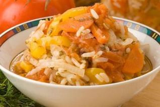 Салат из кабачков с рисом на зиму