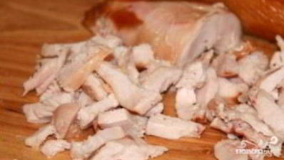 салат из моркови по-корейски с курицей