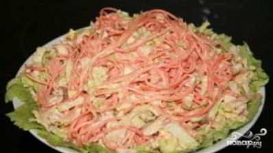 салат из моркови по-корейски с курицей