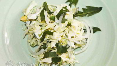 салат из одуванчиков