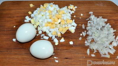 салат из печени трески классический