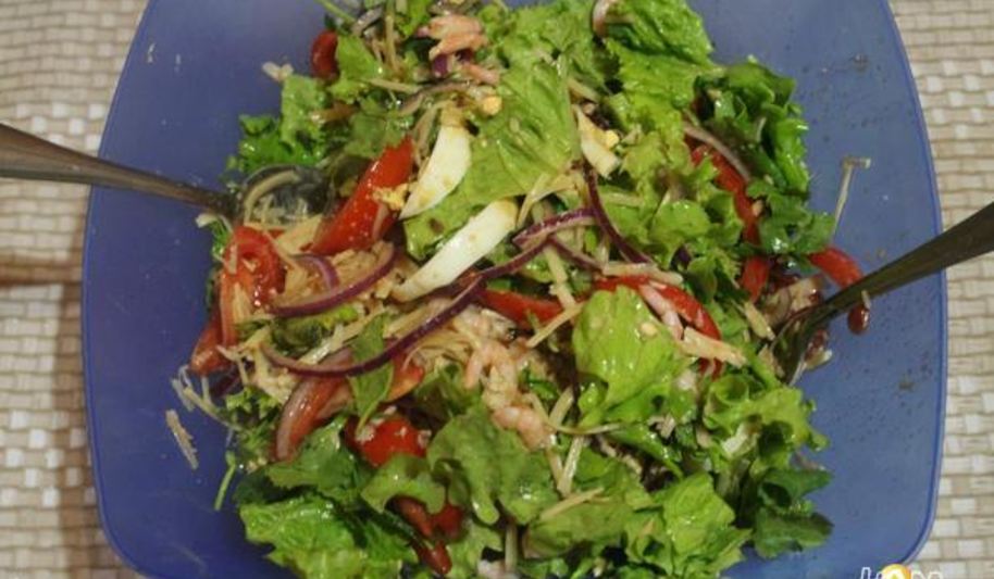 Рецепт салата к ужину