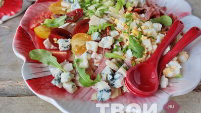 салат кобб