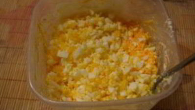 салат огонек