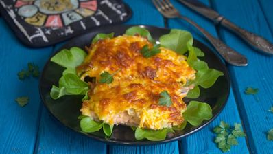 горбуша под шубой в духовке