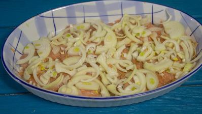 горбуша под шубой в духовке