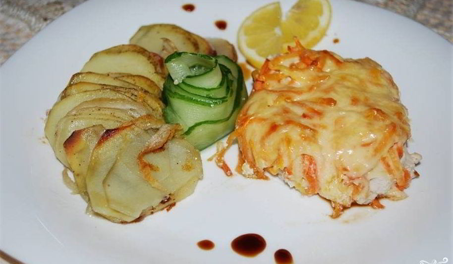 Рецепт индейки под шубой в духовке