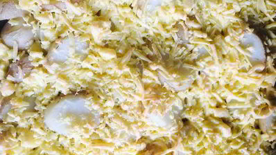 картофель под шубой