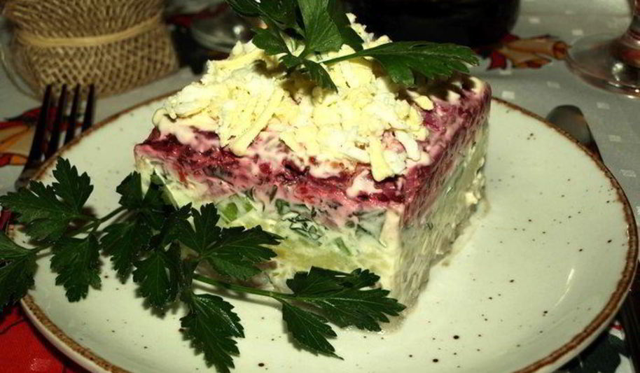 Рецепт хамсы под шубой