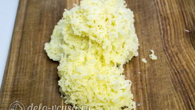 салат грибы под шубой