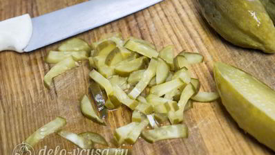 салат грибы под шубой