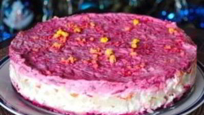 салат сельдь под шубой