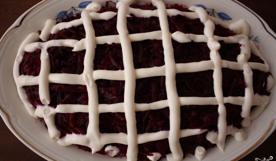 Рецепт селедки под шубой с морковью