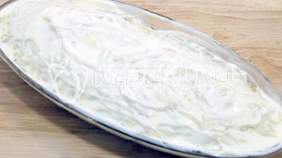 селедка под шубой с яблоком