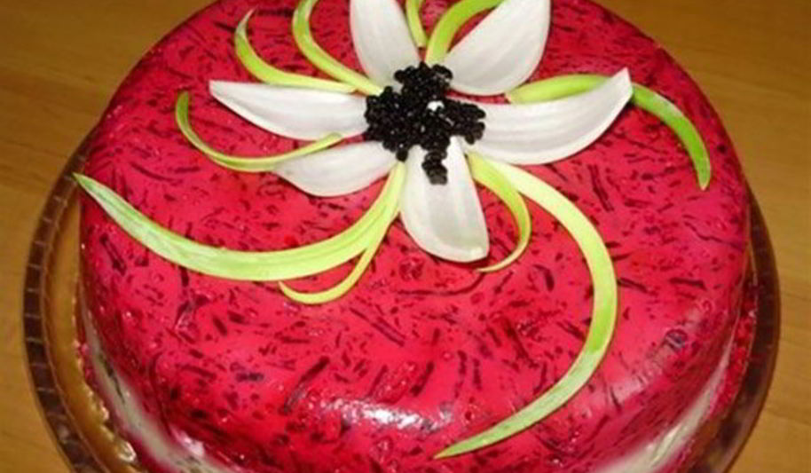 Рецепт селедки под шубой в желе