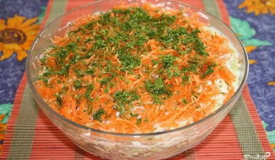 Рецепт семги под шубой