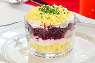 Веррин Селедка под шубой с яйцом