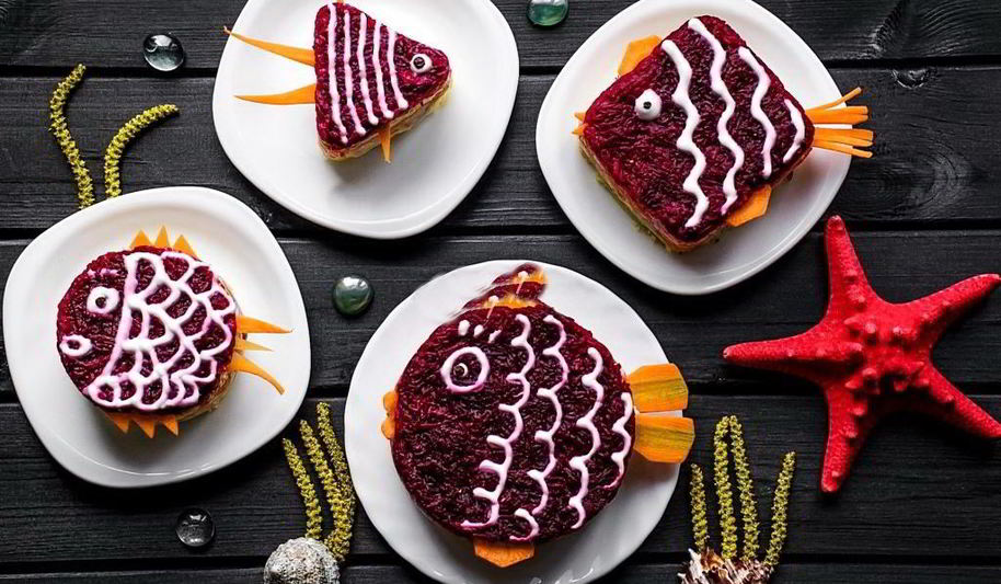 Рецепт вкусной селедки под шубой