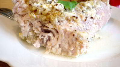 запеченная рыбка под шубой из пармезана и хлебной крошки