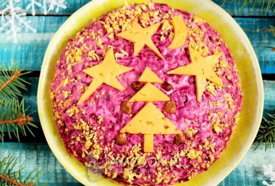 Салат Рождественская ночь