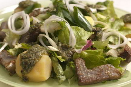 Салат с артишоками