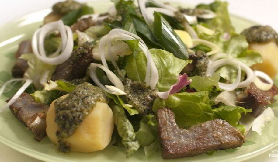 Рецепт салата с артишоками