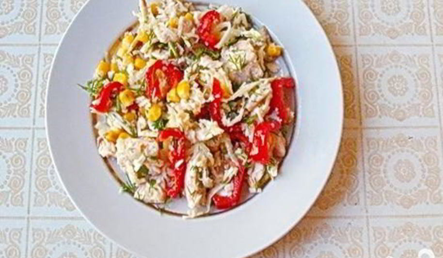 Рецепт салата с кольраби и корнем петрушки