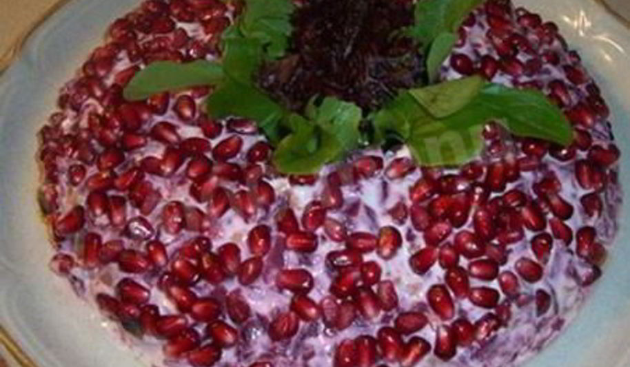 Рецепт салата с телятиной