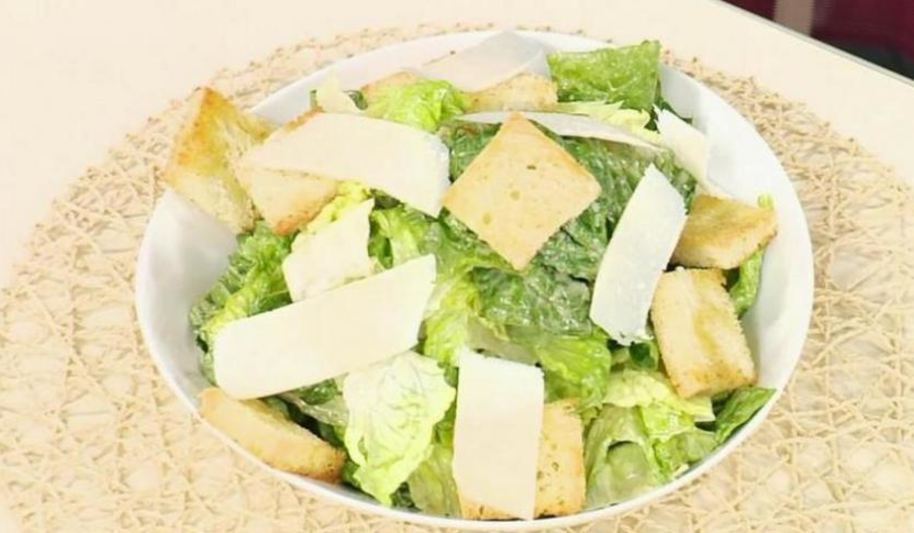 Рецепт классического салата цезарь