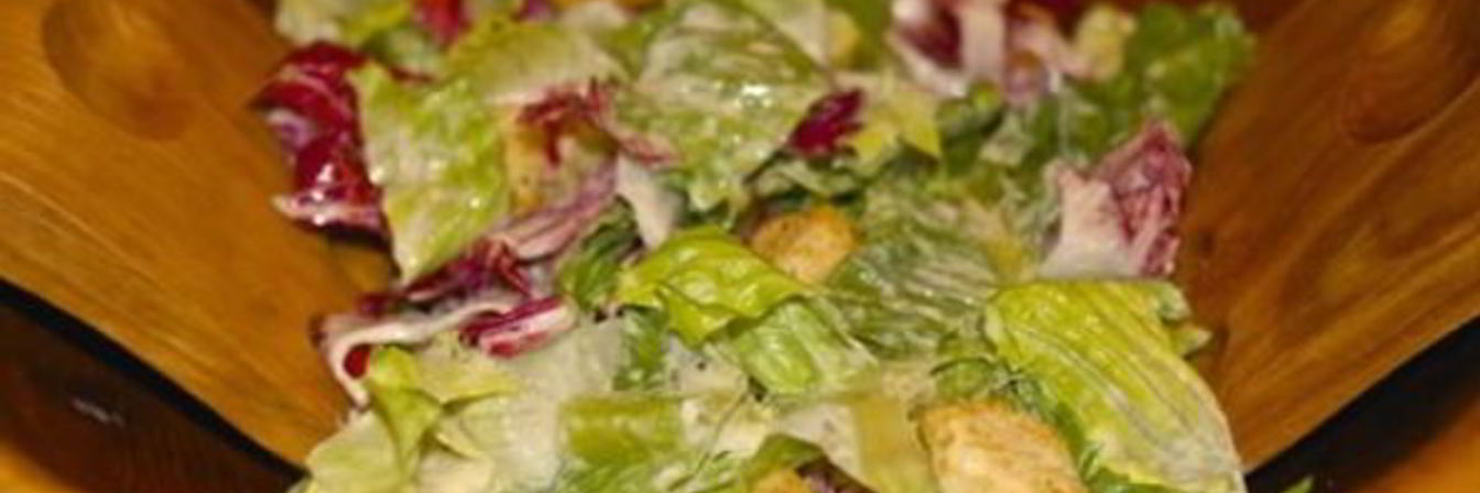 Салат Цезарь классический простой