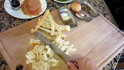 салат цезарь с курицей