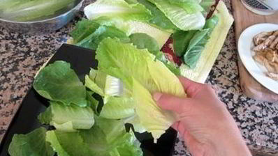 салат цезарь с курицей