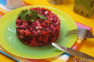 Винегрет с фасолью