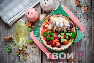 Винегрет с сельдью