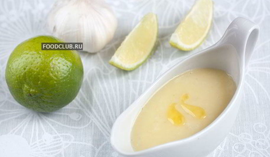 Рецепт чесночного соуса