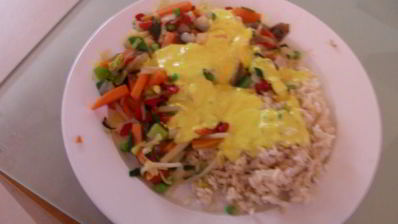 индийский густой соус с йогуртом и нутовой мукой