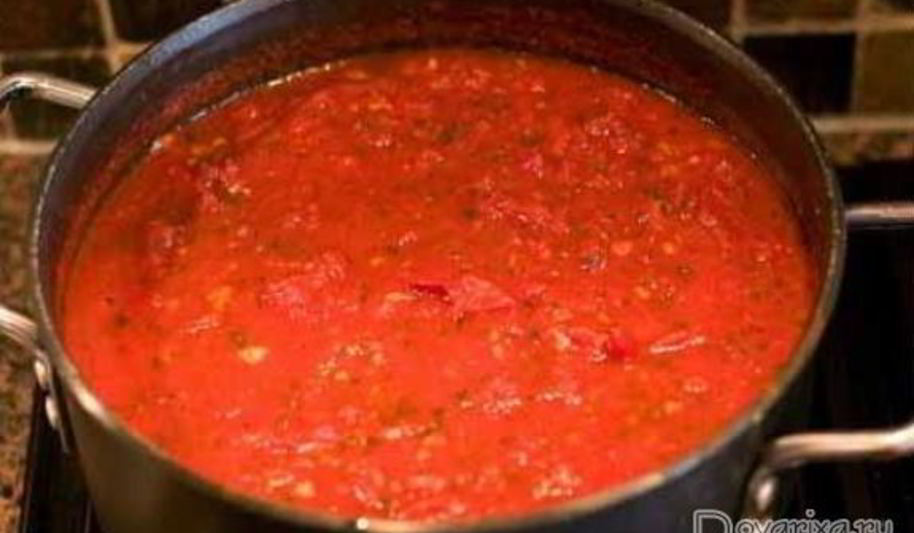 Рецепт итальянского основного соуса к пасте