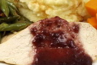 Классический клюквенный соус с портвейном