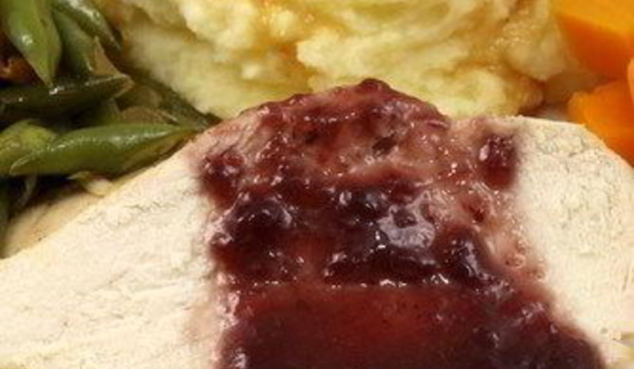 Рецепт классического клюквенного соуса с портвейном