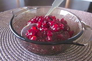 Клюквенный соус к птице, мясу