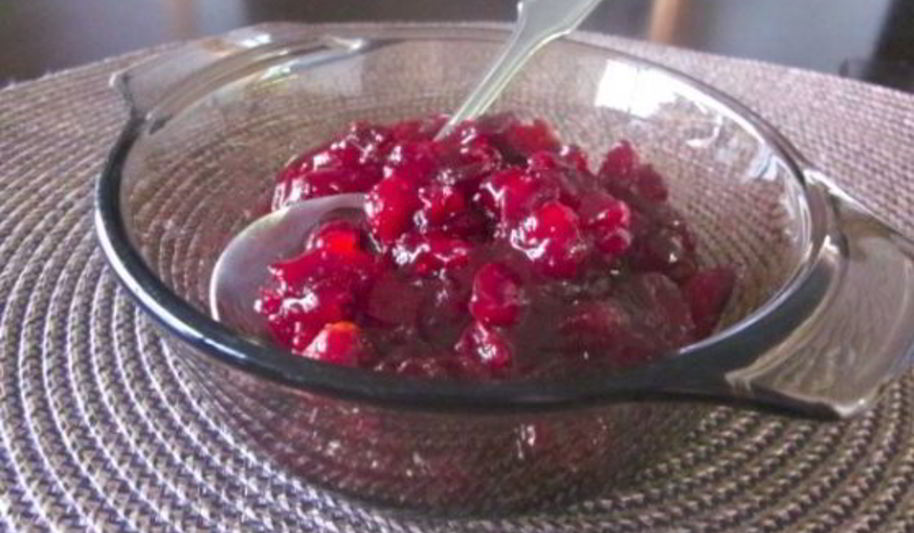 Рецепт клюквенного соуса к птице, мясу