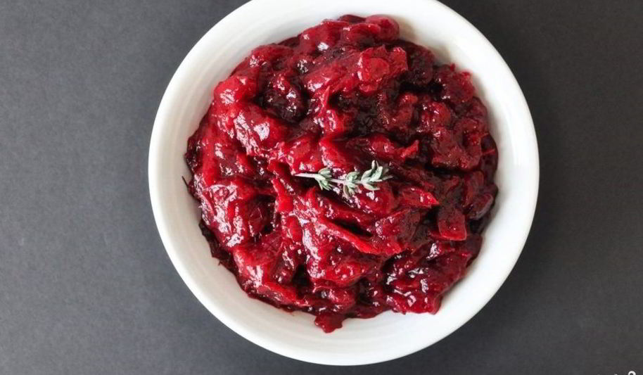 Рецепт клюквенного соуса к птице