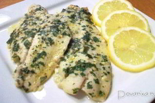 Лимонно-чесночный соус к рыбе