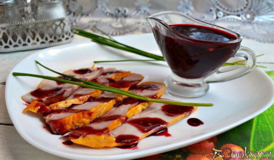 Рецепт острого ягодного соуса